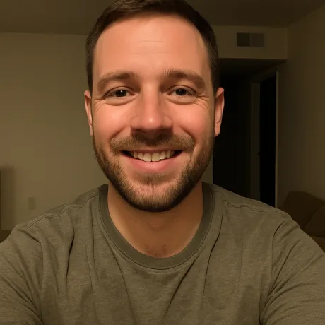 Everyday phone selfie before AI enhancement